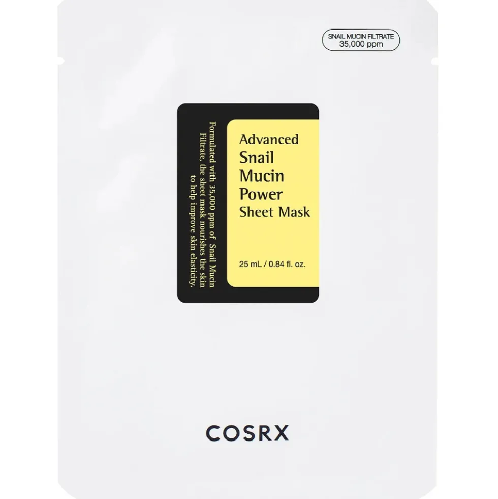 COSRX Advanced Snail Mucin Power Sheet Mask maseczka w płachcie z mucyną ślimaka 25ml