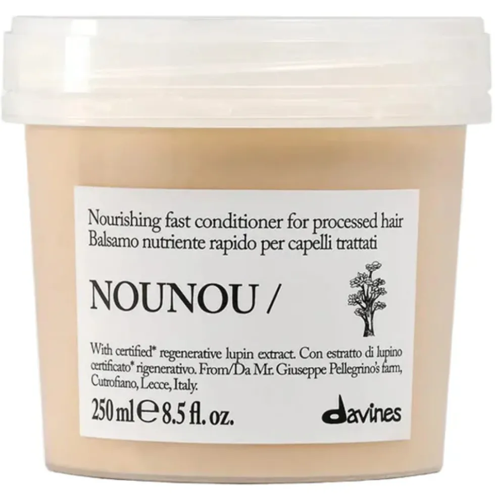Davines Essential Haircare NOUNOU Conditioner odżywka do włosów zniszczonych zabiegami chemicznymi i łamliwych 250ml