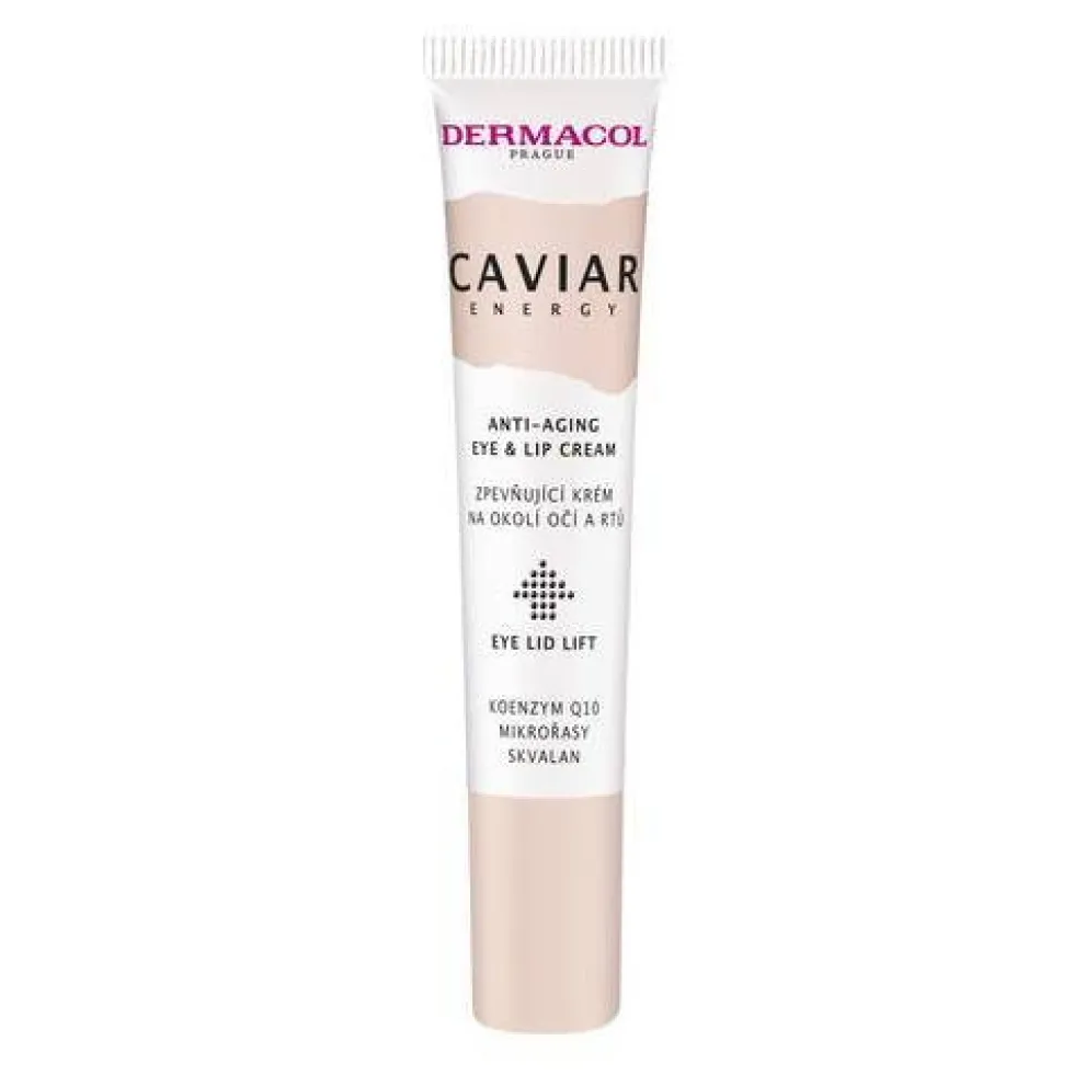 Dermacol Caviar Energy Eye & Lip Cream przeciwzmarszczkowy krem do okolic oczu i ust 15ml