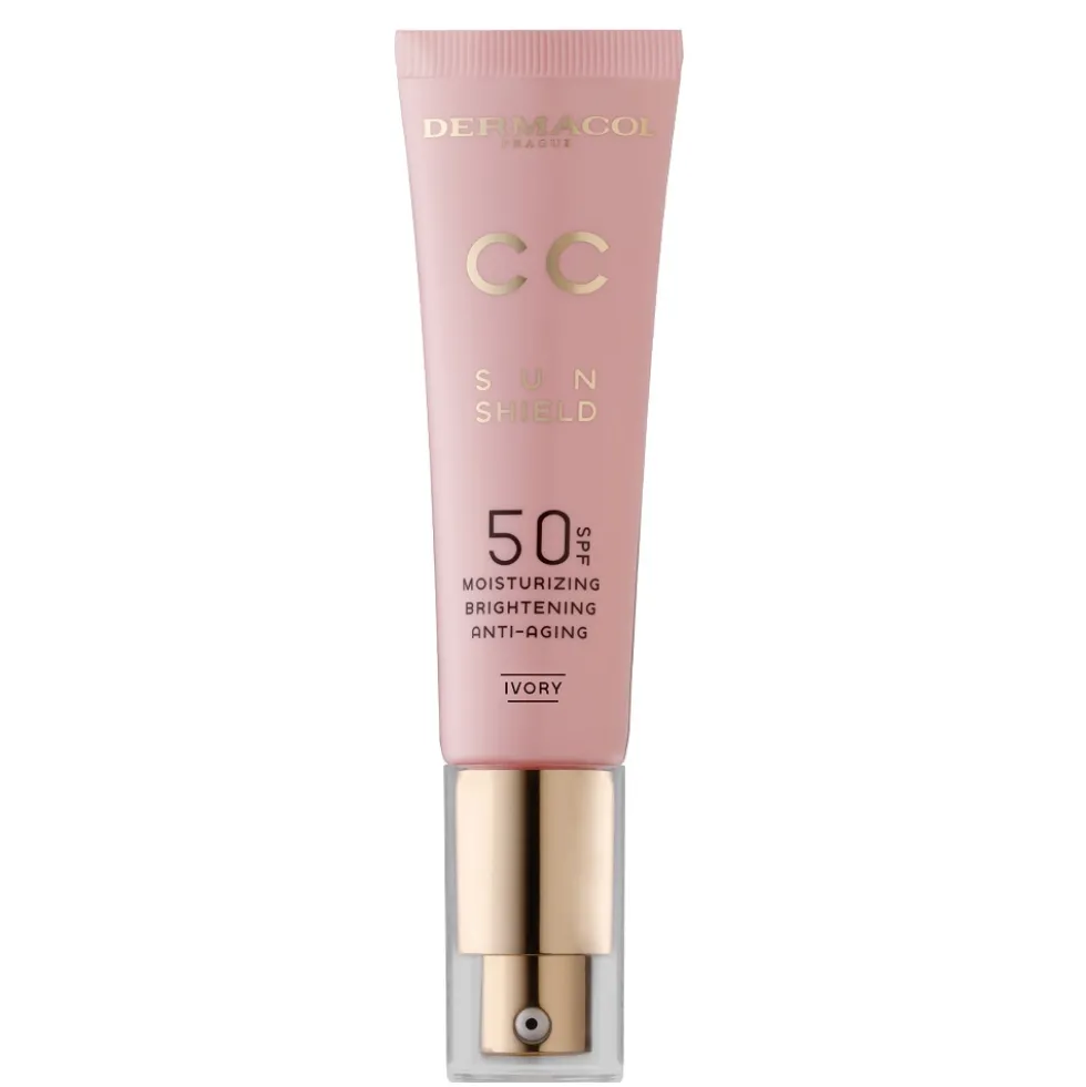 Dermacol CC Sunshield nawilżający krem CC SPF50 Ivory 30ml