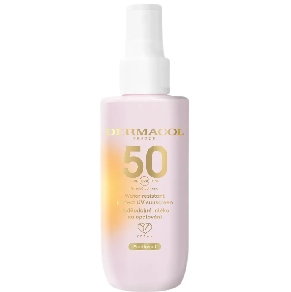 Dermacol Sun Care wodoodporne mleczko do opalania w sprayu SPF50 150ml