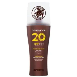 Dermacol Water Resistant Sun Milk wodoodporne mleczko do opalania w sprayu SPF20 200ml