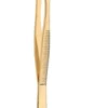Donegal Pęseta kosmetyczna prosta złota 1090