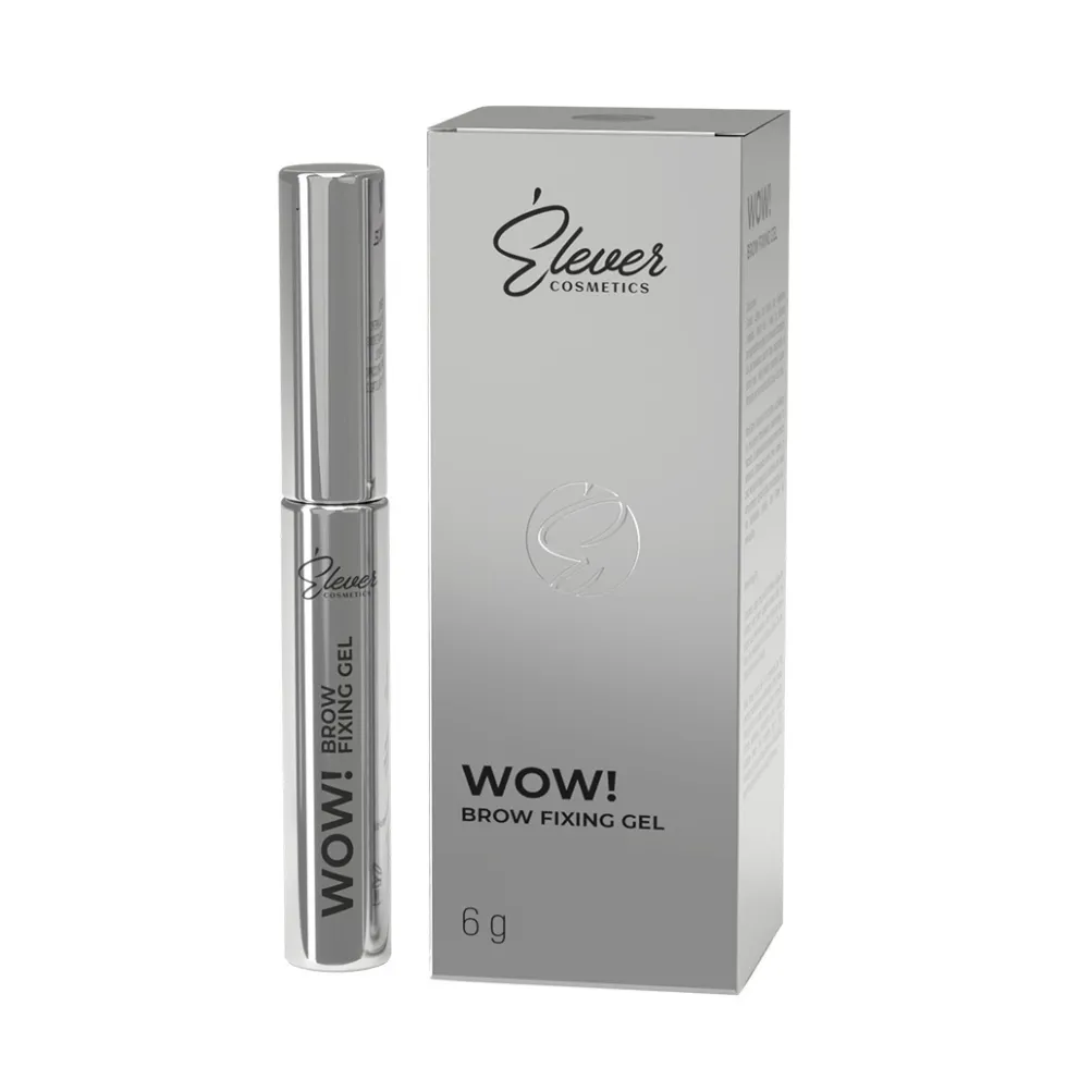Elever Wow! Brow Fixing Gel żel do stylizacji brwi Brunette 6g