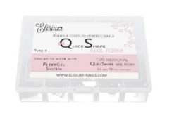 Elisium Quick Shape Nail Form Type1 formy do przedłużania paznokci 120 szt.