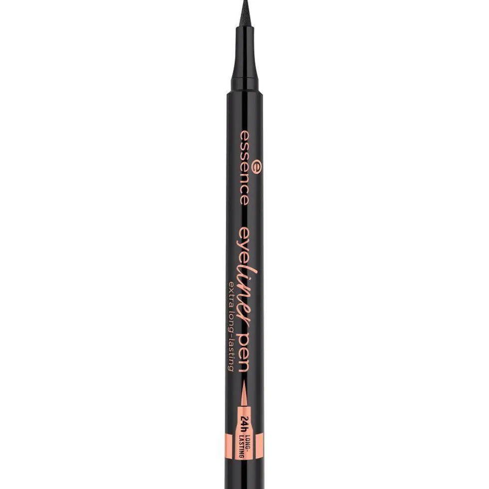 Essence Eyeliner Pen Extra Long-Lasting eyeliner we flamastrze 010 Blackest Black 1ml