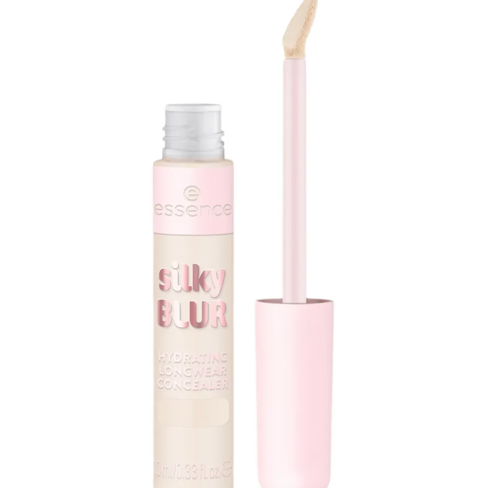Essence Silky Blur Hydrating Longwear Concealer lekki korektor do twarzy 20 10ml