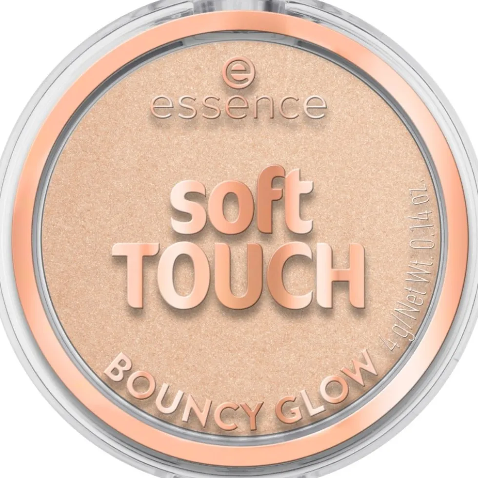 Essence Soft Touch Bouncy Glow rozświetlacz do twarzy 10 Soft Glaze 4g