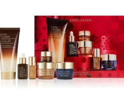Estée Lauder Skincare Superstars zestaw żel oczyszczający 100ml + krem-żel pod oczy 5ml + serum łagodzące 5ml + serum regenerujące 15ml + krem nawilżający 15ml + krem rewitalizujący 15ml