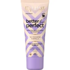 Eveline Cosmetics Better Than Perfect nawilżająco-kryjący podkład 02 Light Vanilla 30ml