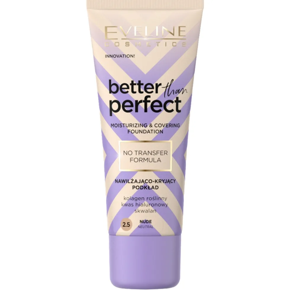 Eveline Cosmetics Better Than Perfect nawilżająco-kryjący podkład 2.5 Nude 30ml