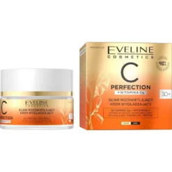 Eveline Cosmetics C-Perfection silnie rozświetlający krem wygładzający 30+ 50ml