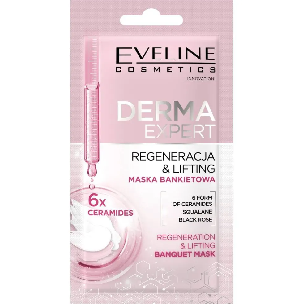 Eveline Cosmetics Derma Expert liftingująco-regenerująca maseczka bankietowa 8ml