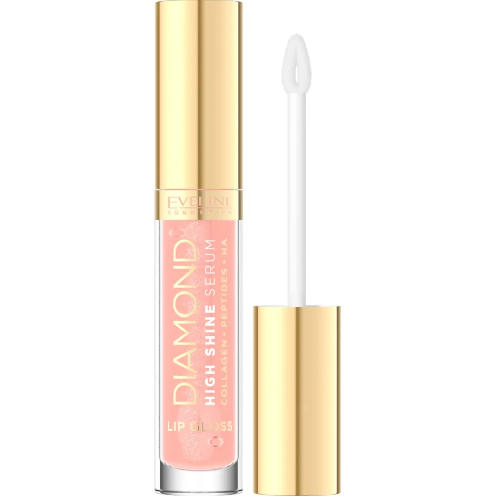 Eveline Cosmetics Diamond High Shine Serum błyszczyk-serum do ust 17 Juicy Peach 5ml