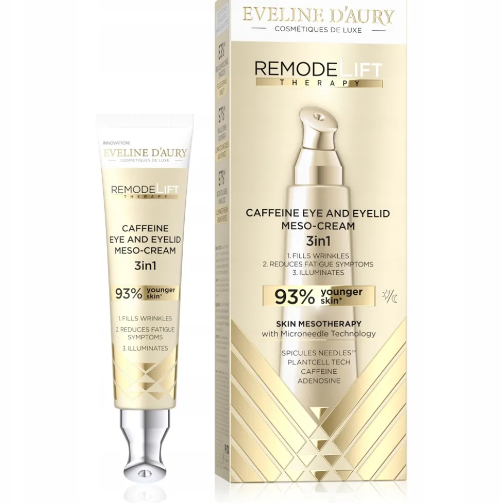 Eveline Cosmetics Eveline d'Aury Remodelift Therapy witaminowe mezo-serum 30ml