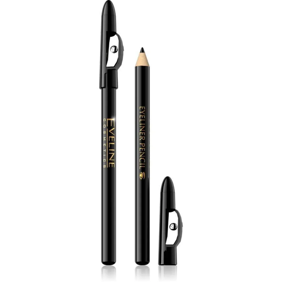 Eveline Cosmetics Eyeliner Pencil kredka do oczu krótka Black