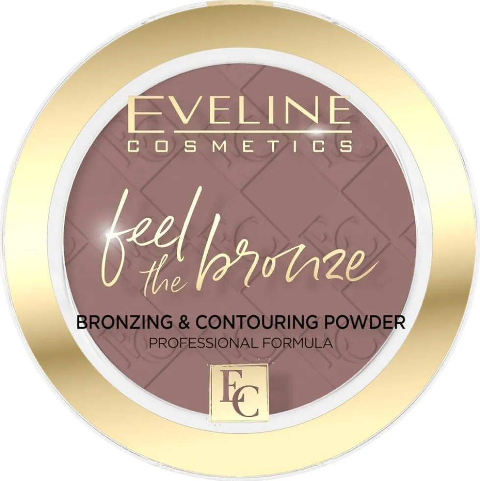 Eveline Cosmetics Feel The Bronze puder brązujący 02 Chocolate Cake 4g