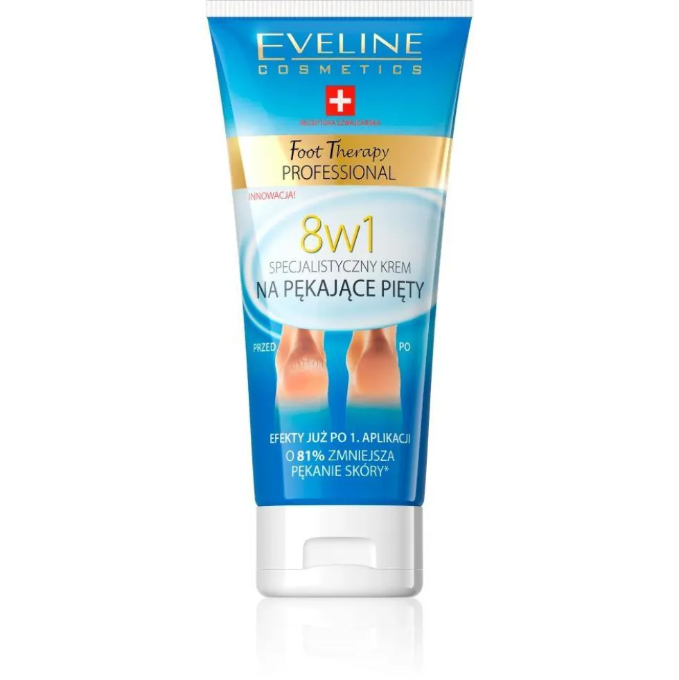 Eveline Cosmetics Foot Therapy Professional 8w1 specjalistyczny krem na pękające pięty 100ml