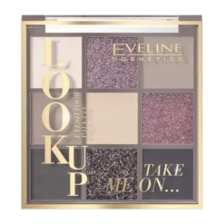 Eveline Cosmetics Look Up paleta 9 cieni do powiek Take Me On 10.8g
