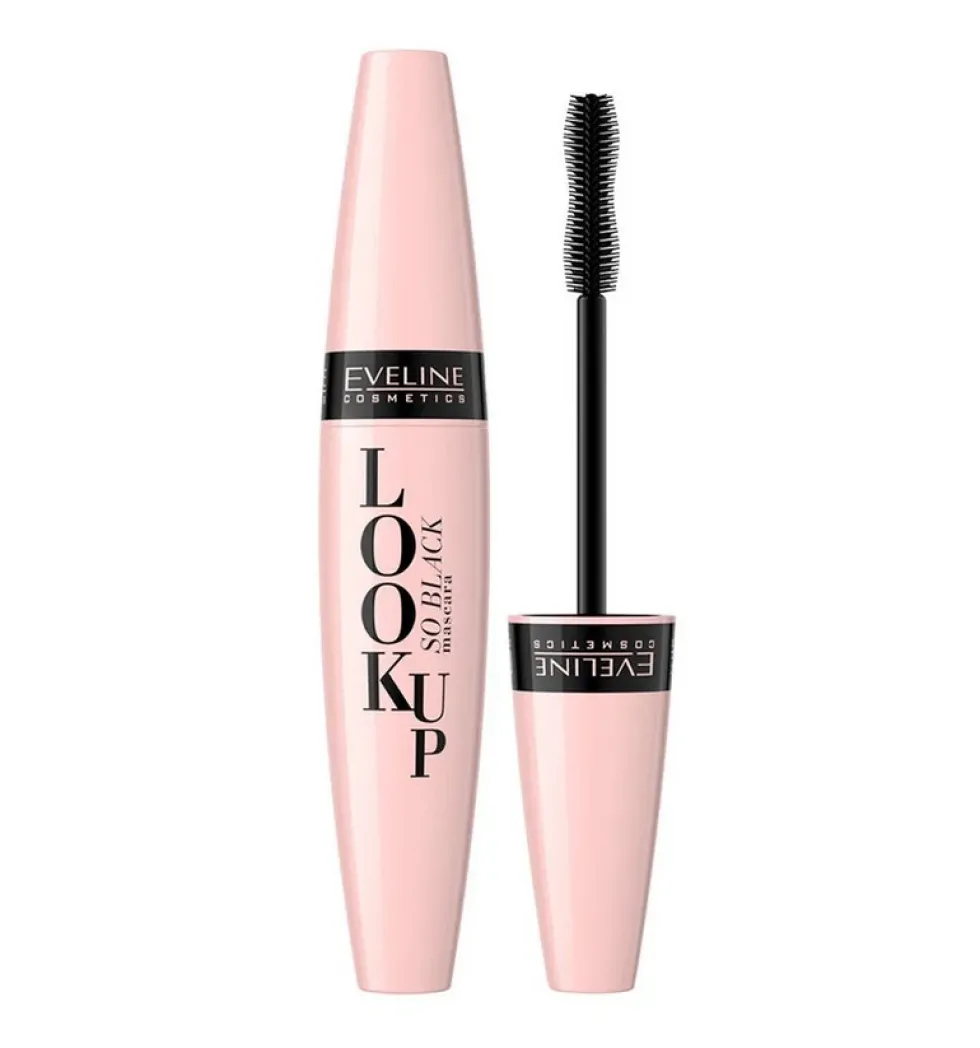 Eveline Cosmetics Look Up So Black pogrubiająco-rozdzielający tusz do rzęs 10ml