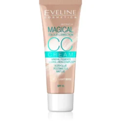 Eveline Cosmetics Magical Colour Correction CC Cream multifunkcyjny podkład 50 Light Beige SPF15 30ml