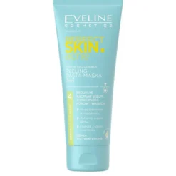 Eveline Cosmetics Perfect Skin.acne mikrozłuszczający peeling-pasta-maska 3w1 75ml