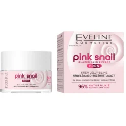 Eveline Cosmetics Pink Snail krem nawilżająco-rozświetlający 50ml