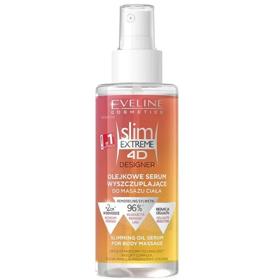 Eveline Cosmetics Slim Extreme 4D Designer olejkowe serum wyszczuplające do masażu ciała 150ml