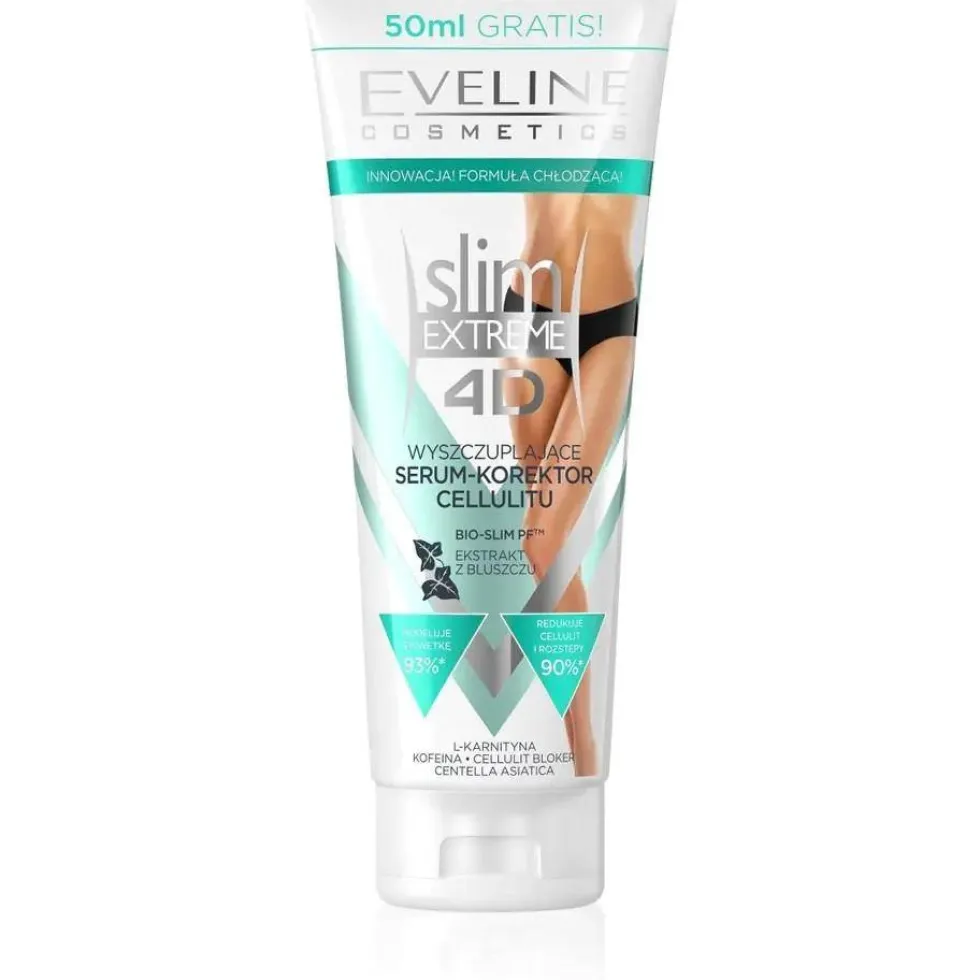 Eveline Cosmetics Slim Extreme 4D wyszczuplające serum-korektor cellulitu 250ml