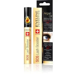 Eveline Cosmetics Sos Lash Booster multifunkcyjne serum do rzęs z olejkiem arganowym 10ml