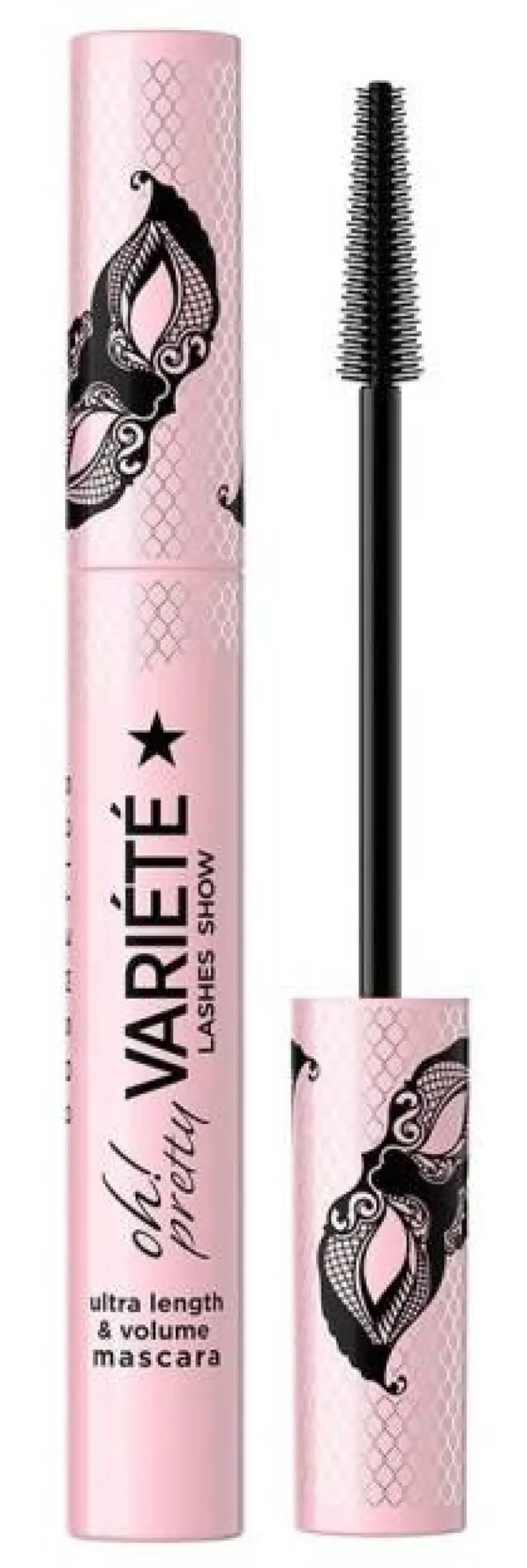 Eveline Cosmetics Variete Oh! Pretty tusz natychmiastowo zwiększający objętość rzęs Black 10ml