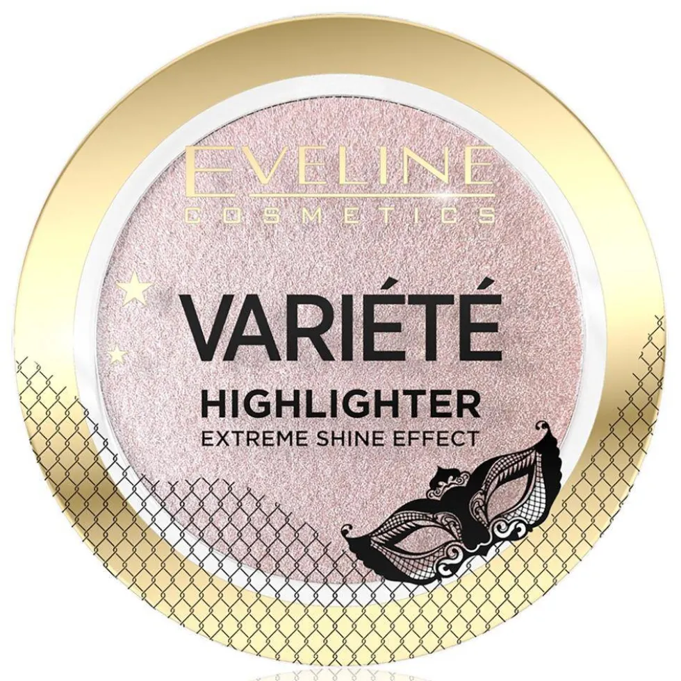 Eveline Cosmetics Variete rozświetlacz w kamieniu 01 4.5g