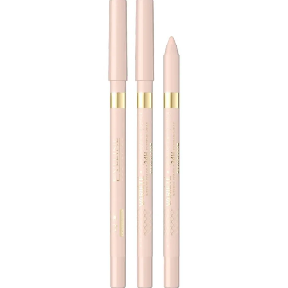 Eveline Cosmetics Variete wodoodporna żelowa kredka do oczu 10 Aubergine