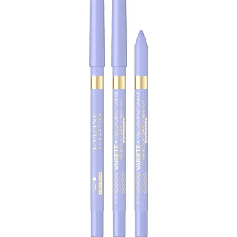 Eveline Cosmetics Variete wodoodporna żelowa kredka do oczu 13 Blue Sky