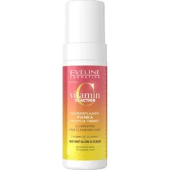 Eveline Cosmetics Vitamin C 3x Action rozświetlająca pianka do mycia twarzy 150ml