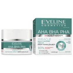 Eveline Cosmetics 3 x Acid Therapy krem nawilżający 50ml