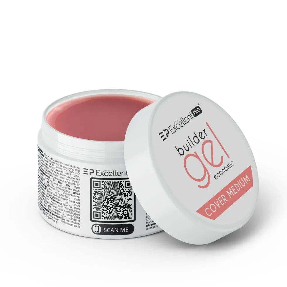 Excellent PRO Builder Gel Economic żel budujący Cover Medium 50g