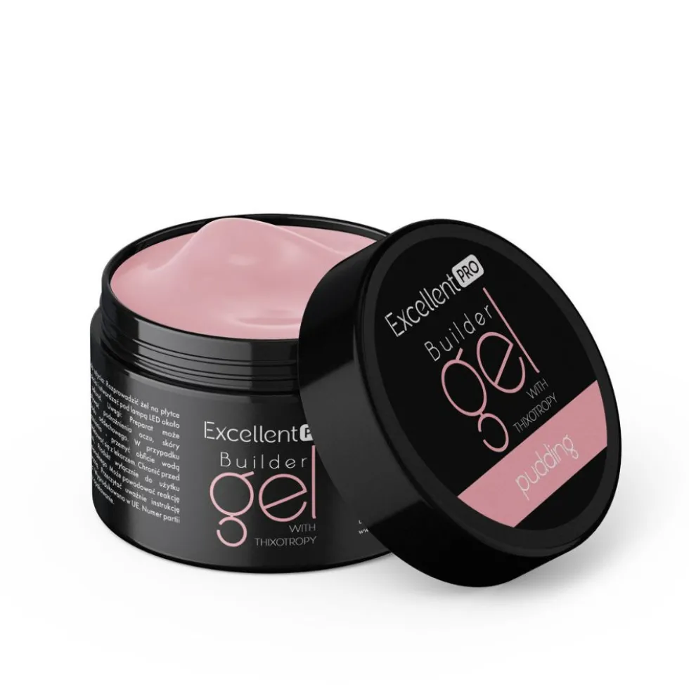 Excellent PRO Builder Gel With Thixotropy żel budujący Pudding 15g