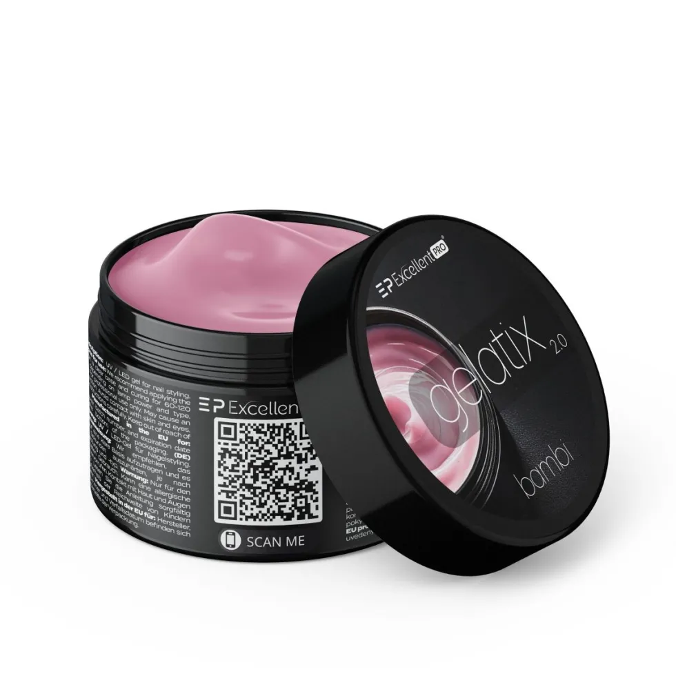 Excellent PRO Gelatix 2.0 żel budujący Bambi 15g