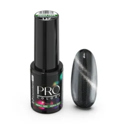 Excellent PRO Pro Colors Hema Free CatEye lakier hybrydowy 117 Silent Night 7g