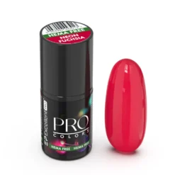 Excellent PRO Pro Colors Hema Free lakier hybrydowy 50 Neon Fuchsia 7g