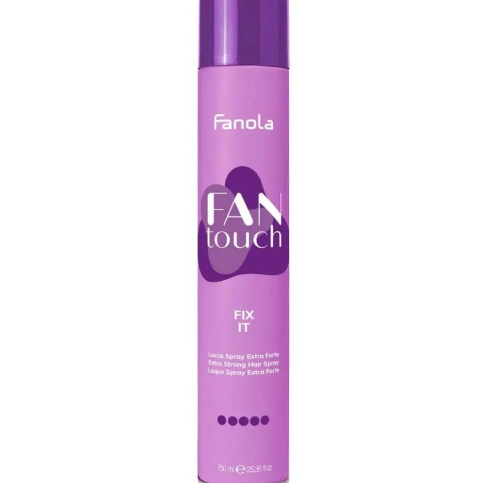 Fanola FanTouch Fix It bardzo mocny lakier do włosów 750ml