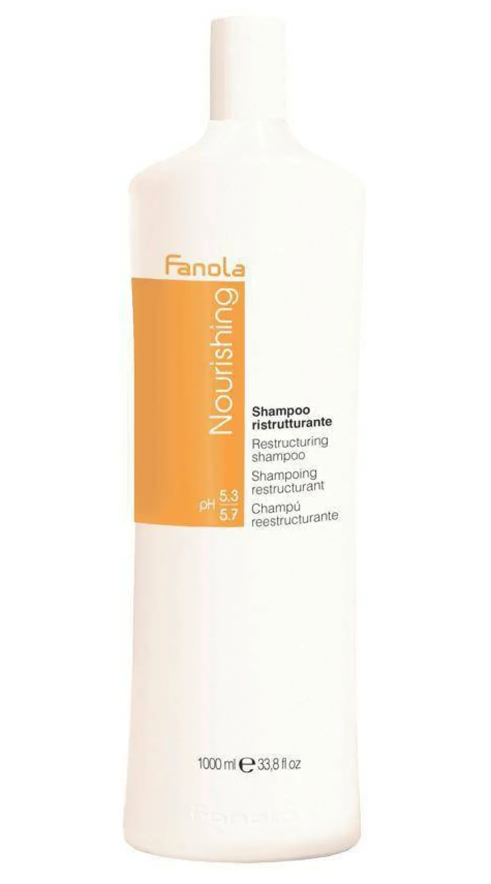 Fanola Nourishing Restructuring Shampoo szampon rekonstruujący do włosów suchych i łamliwych 1000ml
