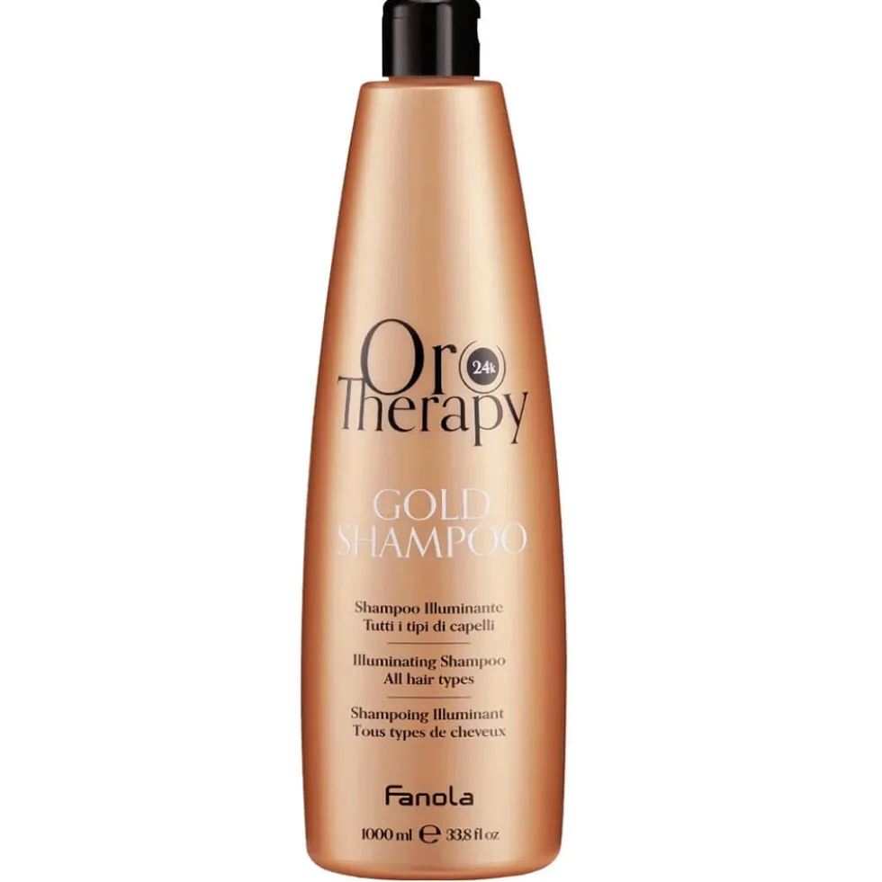 Fanola Oro Therapy Gold Shampoo rozświetlający szampon do włosów 1000ml