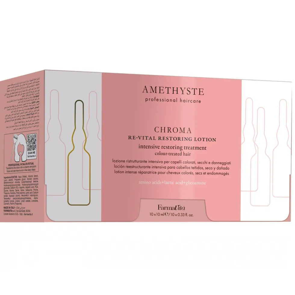 Farmavita Amethyste Chroma lotion odbudowujący 10x10ml