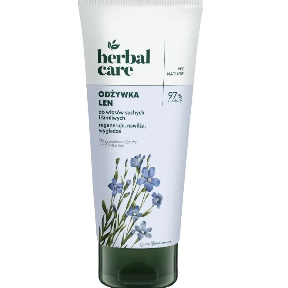 Farmona Herbal Care odżywka do włosów suchych i łamliwych Len 200ml