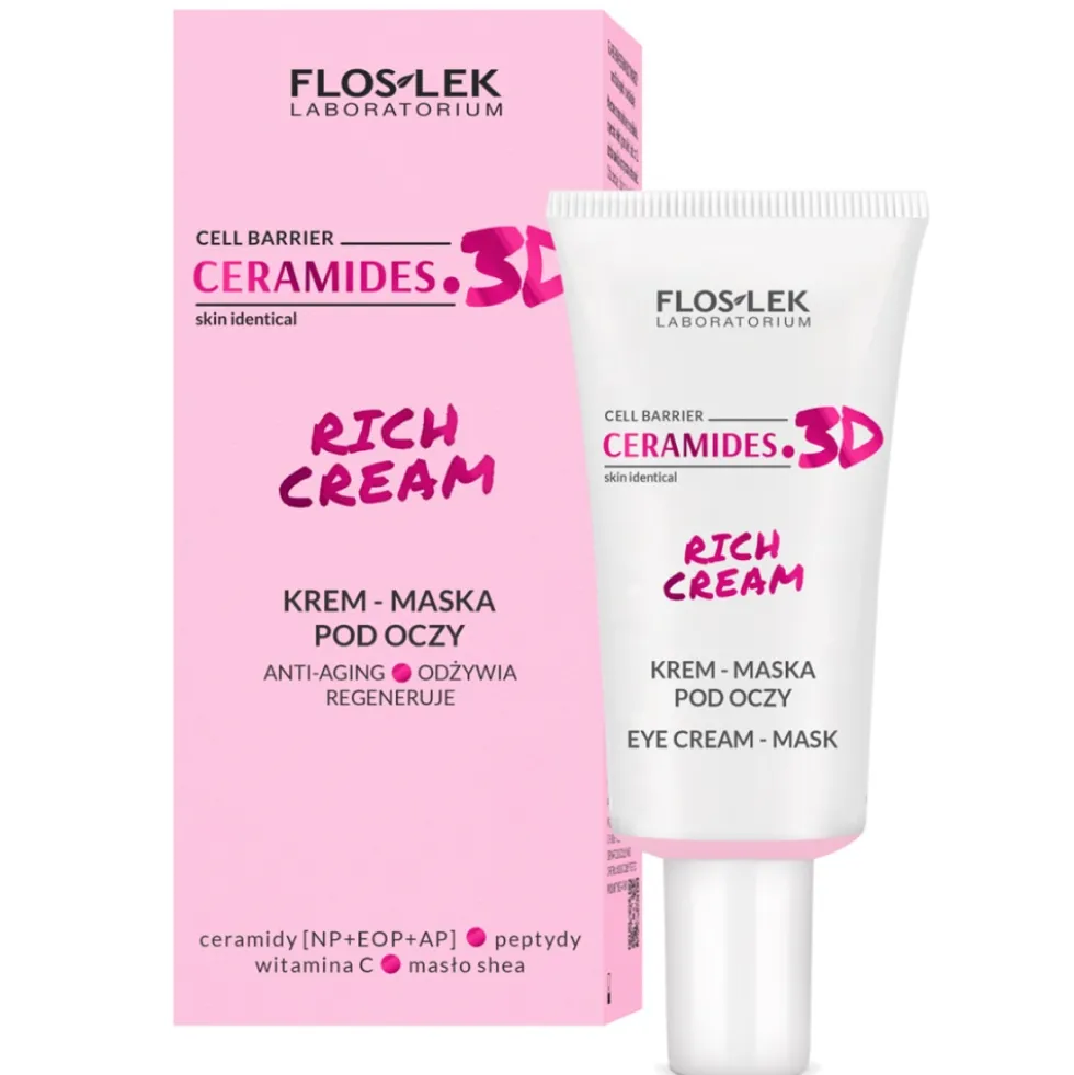 Floslek Ceramides.3D Rich Cream krem-maska pod oczy 30ml