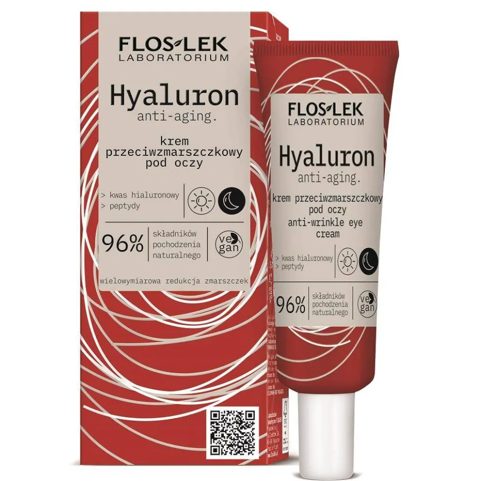 Floslek Hyaluron krem przeciwzmarszczkowy pod oczy 30ml