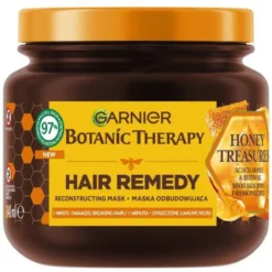 Garnier Botanic Therapy Honey Treasures odbudowująca maska do włosów zniszczonych i łamliwych 340ml