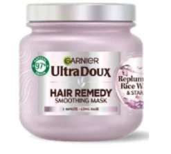 Garnier Botanic Therapy maska wygładzająca do włosów długich i porowatych Woda Ryżowa i Skrobia 340ml
